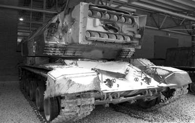 苏联研制的激光坦克 1K-17