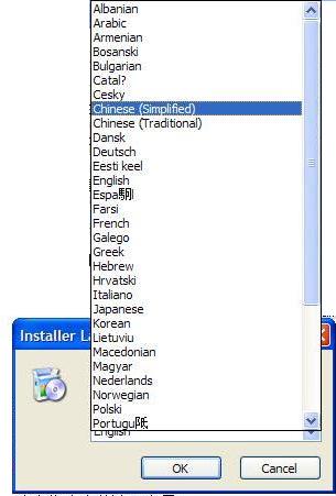 CCleaner安装 - 选择语言